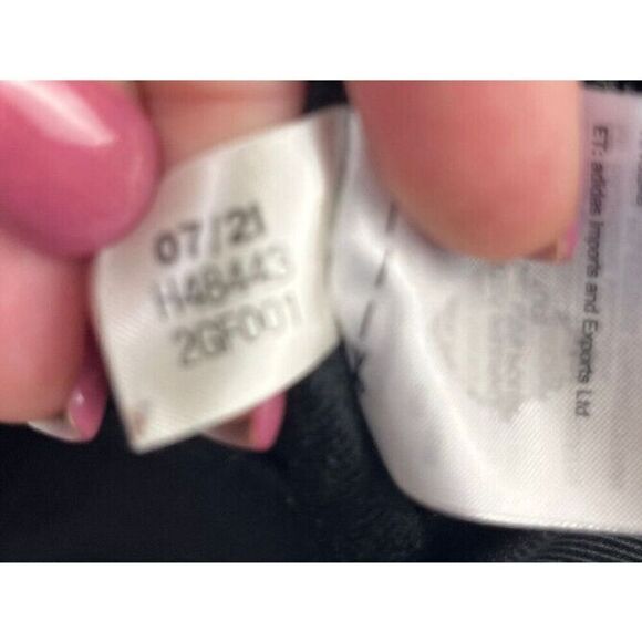 Adidas Full Zip Track Jacket Primegreen Essentials Warm Up 3 Stripes Size XL - Picture 5 of 8